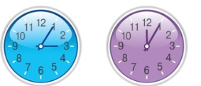 Вправа з леґо"Визнач час , який показує кожний годинник".Математика  (2-3клас)